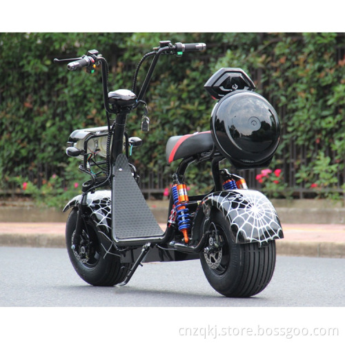 CQZQ 60V 20AH 72V Harleyment 2 Wheel CityCoco Electric Scooter للبالغين